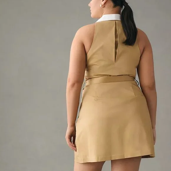 Anthropologie Hutch Sleeveless Collared Dress - Picture 6 of 7